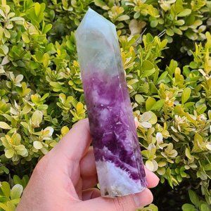 Large fluorite tower